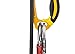PETZL ASCENSION Ascender - Ergonomic Handled Rope Ascender for Climbing and Rigging - Black - Left