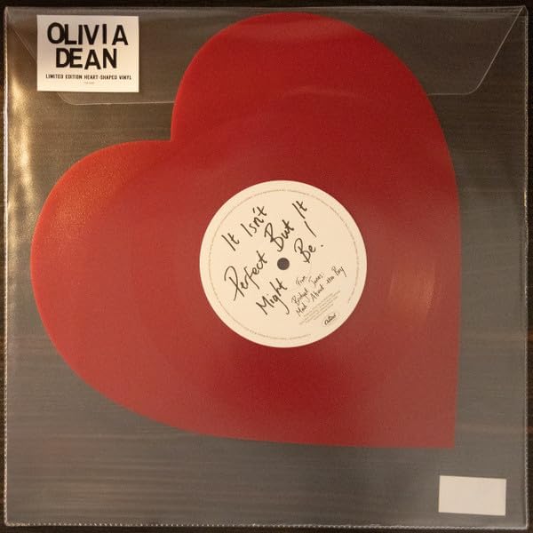 Amazon.com: Olivia Dean So Easy (To Fall In Love) Red Heart Shaped