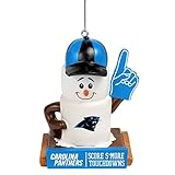 2016 NFL Football Team Logo Smores Holiday Tree Ornament (Carolina Panthers)