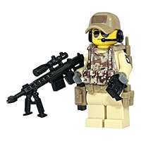Modern Brick Warfare Army Airborne Ranger Sniper Custom Minifigure