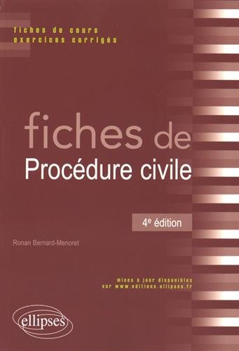 Fiches de procédure civile