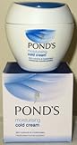 Pond's Moisturising Cold Cream, Skin Nutrients & Moisturisers 100 Ml / 3.4 Oz (Pack of 3)