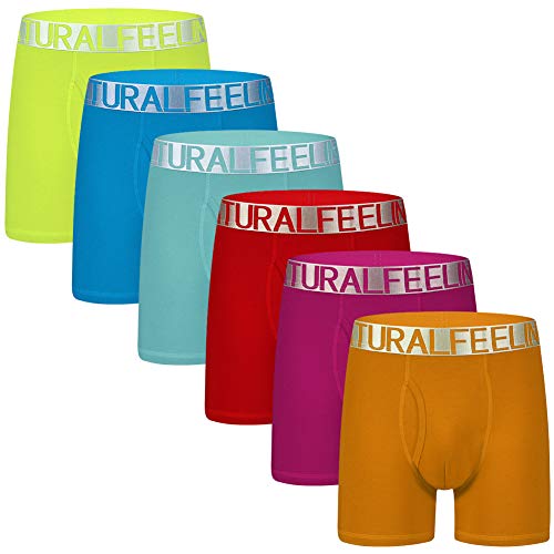 Natural Feelings Cotton Mens Boxers Briefs Colorful Mens Underwear