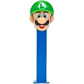 PEZ Nintendo Candy Dispenser - Luigi Pez Dispenser With 2 Candy Refills | Nintendo Mario Bros Party Favors, Grab Bags