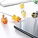 CKANDAY 12 Pcs Cute Animal Cable Bites Protector Saver Chompers Chewers Buddies Protection for Cellphone Phone Accessories Charger Cord USB Charging Cable