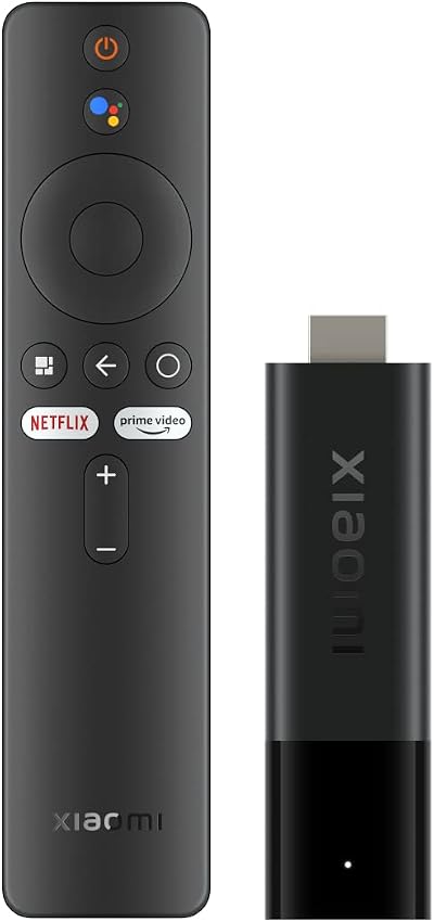 Xiaomi TV Stick 4K XM310009 Noir Android TV 9.0 Google Play Netflix Prime