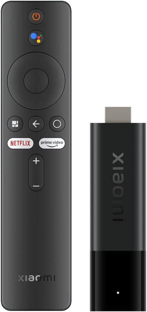 Xiaomi TV Stick 4K XM310009 Noir Android TV 9.0 Google Play Netflix Prime