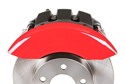 MGP Caliper Covers 42009FJEPRD 'JEEP' Engraved Caliper Cover with Red Powder Coat Finish and Silver Characters, (Set of 2) (Certified Refurbished)