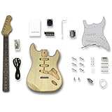 BexGears DIY Electric Guitar Kits, okoume Body maple neck & composite ebony fingerboard