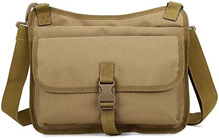 SHUFAGN,Casual canvas shoulder messenger bag tablet camouflage bag