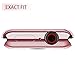 [2-Pack] JULK 44mm Case for Apple Watch New SE 3 (2025) / Series SE / 6/5 / 4 Screen Protector, Overall Protective Soft Case TPU HD Ultra-Thin Cover for iWatch, 1 Rose Pink + 1Transparent