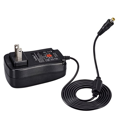 Upgraded-Version-SoulBay-30W-Universal-ACDC-Adapter-Switching-Power-Supply-with-8-Selectable-Adapter-Tips-Micro-USB-Plug-for-3V-to-12V-Household-Electronics-and-LED-Strip-2000mA-Max