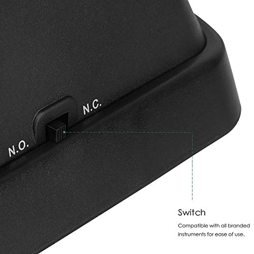 Sustain Pedal Universal, Mugig Anti-Slip Foot Pedal for Casio Yamaha Korg Moog Electronic Keyboards & Digital Piano with 1/4 Input Jack