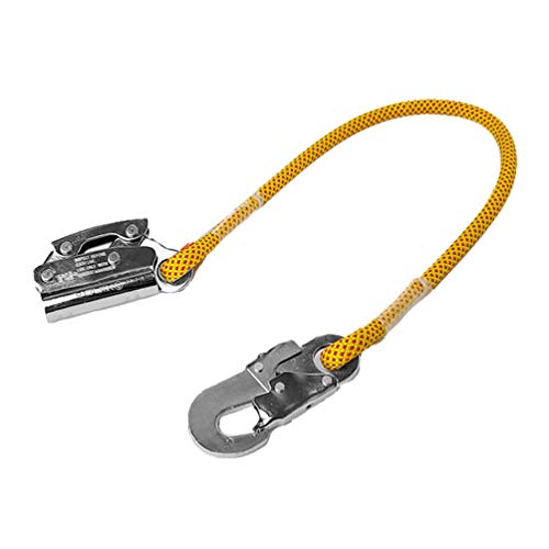 Dupeakya Stretch Safety Lanyard 25KN High-Altitude Safety Rope Fall Protection self-Locking Device Shock Absorber for Construction - Thumbnail 7