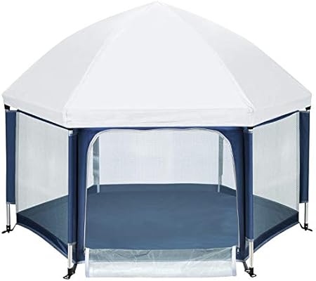 outdoor playpen with canopy
