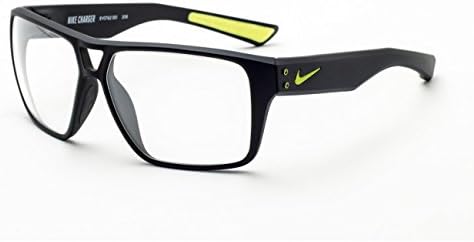Designer Radiation Leaded Protective Eyewear in Full Rim Plastic Frame - Charger - Matte Black - 59-13-140