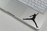 Keypad - Jumping basketball player Macbook Symbol Keypad Iphone Apple Ipad Decal Skin Sticker Laptop