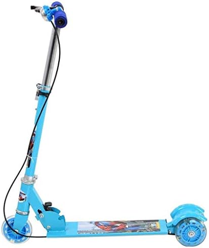 HebrikTM Kick Scooter 3 Wheel with PU LED Light Up Wheels for Children Indoor & Outdoor (2-10 Years)