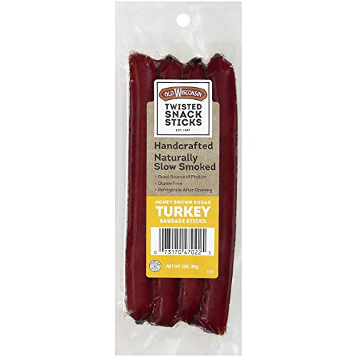 Old Wisconsin Honey Brown Sugar Snack Sticks, 3 oz (Pack of 7) Pricepulse