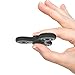 Fidget Kicker ADHD Fidget Spinner Toy for Adults and Kids | Smooth Surface, Fast Spinning | Alleviate Stress & Anxiety, Minimize Boredom, Treat ADHD/ADD Symptoms, Boost Focus, Memory & More (Black)