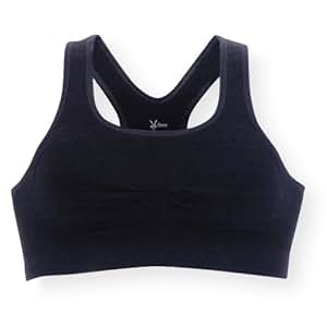Amazon.com: Ibex Outdoor Clothing Women's Balance Sport Bra, Black, X ...