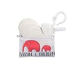 Nursing Pads Organic Bamboo 8 Pack With Laundry Bag Super Soft
