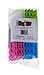 Silicone 24 Piece Flexible Connector Straps by Strictly Briks | Compatible with all Major Brands | Large Pegs for Toddlers | Ages 3+ | Soft Building Bricks | Patent Pending