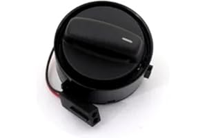 Sunroof Switch (Black) ，Compatible for VW Volkswagen Golf/Jetta MK5， 1KD 959 613