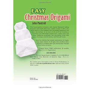 Easy Christmas Origami (Dover Origami Papercraft)