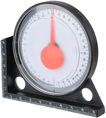 Slope Measure Meter Inclinometer Angle Finder Tilt Level Meter with Magnetic Base Slope Gradient Level Bubble Gauge Measuring Instrument