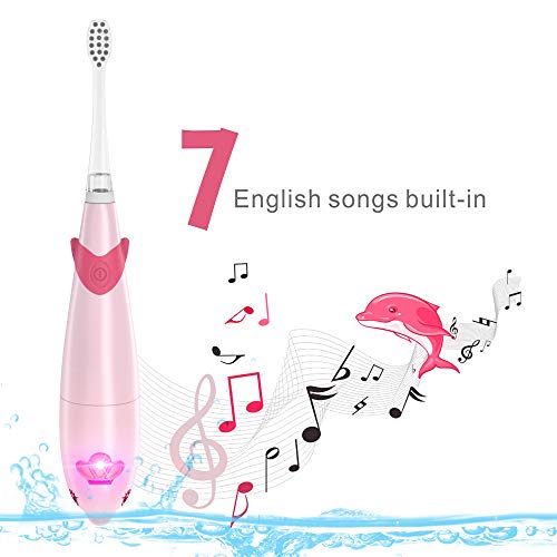 Fairywill Children Electric Toothbrushes for Kids with 7 Popular Songs