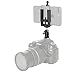 Fantaseal DSLR Camera Hot Shoe Mount Smartphone Monitor Mount Smartphone Clamp Super Wide (50-100mm) Hot Shoe Mount Cold Shoe Mount w/ 1/4