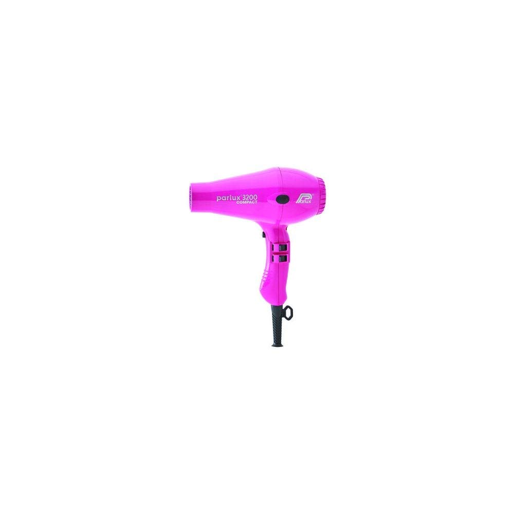 Parlux 3200 Plus Hair Dryer in Hot Pink. Lightweight Compact 1900W Dryer with Ultra High Tech Ionic Technology. Salon Favourite with 2 Speed Settings & 3 Heat Controls Plus Cool Shot Button.