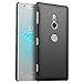 Anccer Sony Xperia XZ2 Case [Colorful Series] [Ultra-Thin] [Anti-Drop] Premium Material Slim Cover for Sony Xperia XZ2 2018 (Smooth Black)