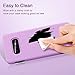 ESR Samsung Galaxy S10e Case [Soft Grip] [Drop Protection] [Scratch-Resistant] Liquid Silicone Ultra-Thin Slim Soft Gel Phone Cover for The Samsung Galaxy S10e, Purple