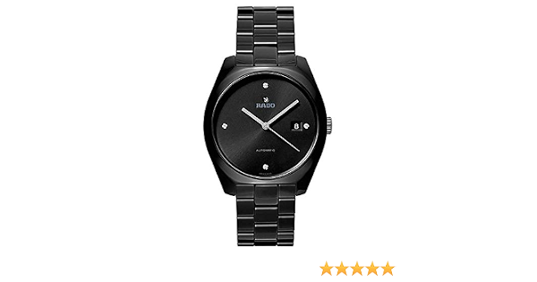 ساعة رادو سبيكتشيو مينا سوداء للرجال R31506702 Amazon Ae موضة