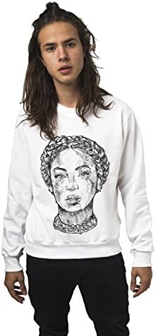 Pigmento Beyonce Casual Warm Full Length Sleeve Knitted Fleece Pullover Sweatshirt (X Large)