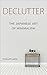 DECLUTTER: The Japanese Art of Minimalism