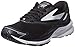 Brooks Launch 4 Black/White/Silver Womens Running Shoes 8.5