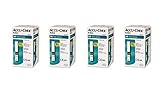 Pack of 4 - ACCU CHEK ACTIVE GLUCOMETER 50 TEST STRIPS