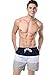 YKC Men's Quick Dry Swim Trunks Color Block Beach Shorts with Mesh Liner