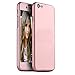iPhone 6S Plus Case, Pandawell 360 Degree All-round Full Body Protection Hard Slim Case with Tempered Glass Screen Protector for Apple iPhone 6 Plus/6S Plus 5.5 inch (Rose Gold)