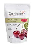 Celebrate Calcium Citrate Soft Chews - 500 mg - Cherry - 90 Count