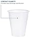Dart Y7 7 oz Trans Ribbed Wall PS Cup (Case of 2500)