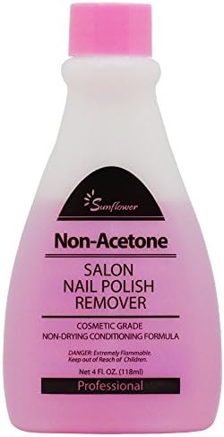 Sunflower Non-Acetone Salon Nail Polish Remover 4oz