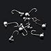 Artificial Fishing Baits Lure Soft Baits Suits Colorful Fishing Lure Simulation Fishing Accessory Set with Jig Lead Fishing Hooks Vivid Rubber Fishing Baits Piscator Zone Professional Fishing Tackles
