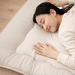 EMOOR 7-Piece Tightly Woven Aller-Zero Floor Futon