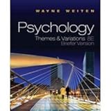Psychology: Themes and Variations, Briefer Version 8th Edition (Book Only) Paperback