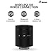 Damson Cisor - Wireless Bluetooth Portable Speaker for iPhone, iPod, iPad, Smartphone - Up to 6 Hours of Playback (Black)