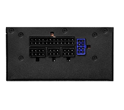 SilverStone Technology 500W SFX-L Form Factor 80 PLUS GOLD Full Modular Lengthened Power Supply with +12V single rail, Active PFC (SX500-LG)